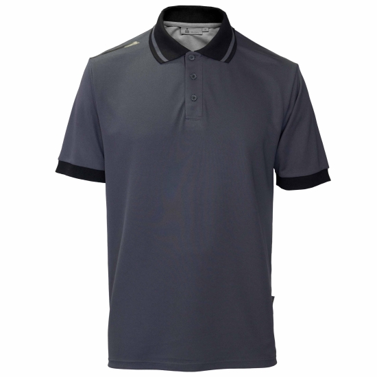BAMBOO MC Short-sleeved polo shirt with contrasting details