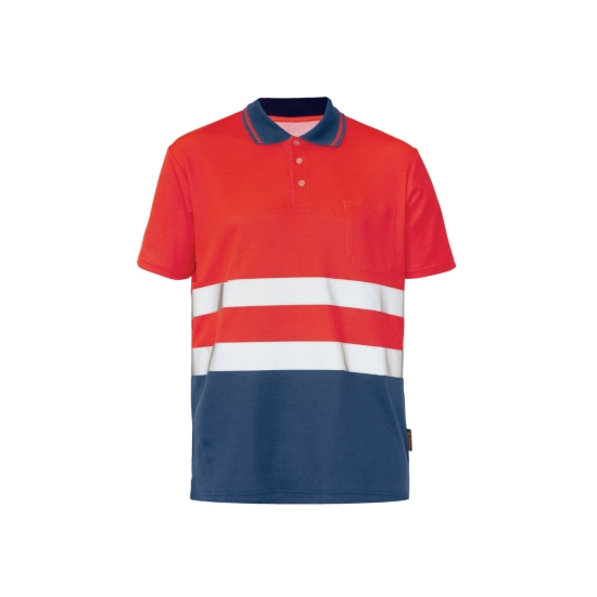 BORI 7 Short-sleeved polo shirt, two-tone double-sided
