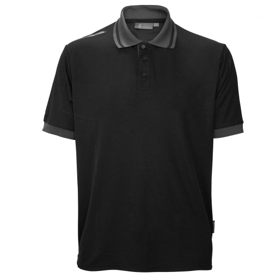 BAMBOO MC Short-sleeved polo shirt with contrasting details