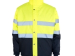 ANSO Parka corta impermeable acolchada b