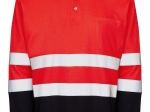 POLO A.V. M/L BICOLOR ROFL