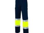 LAURI 3 Pantalon uni doublé de flanelle