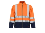 CHELON Two-tone softshell jacket with sleeves