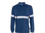 BORI 6-1B Polo manga larga ignífugo IG-ATEX