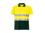 POLOSHIRT HI-VIS S/S BICOLOUR 50/50