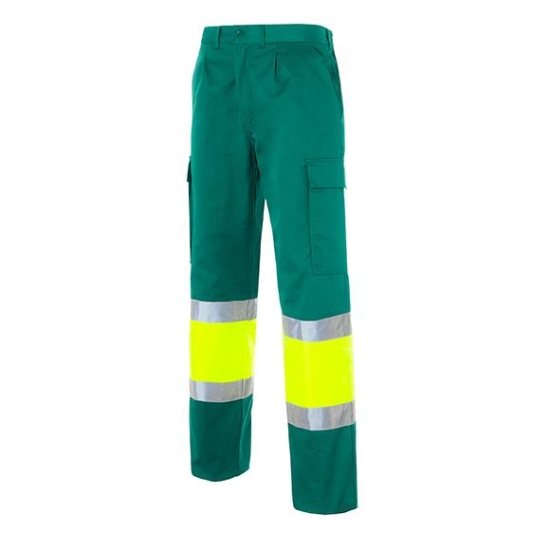 MADRAS 1 Multipocket bicolour trousers