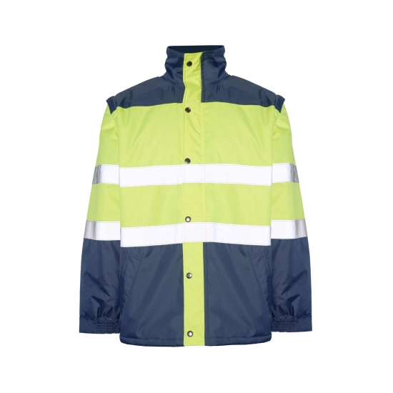 ANSO Parka corta impermeable acolchada b