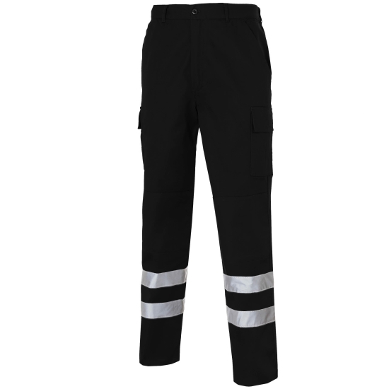 MULTIRE-2B Reinforced trousers with reflective strips