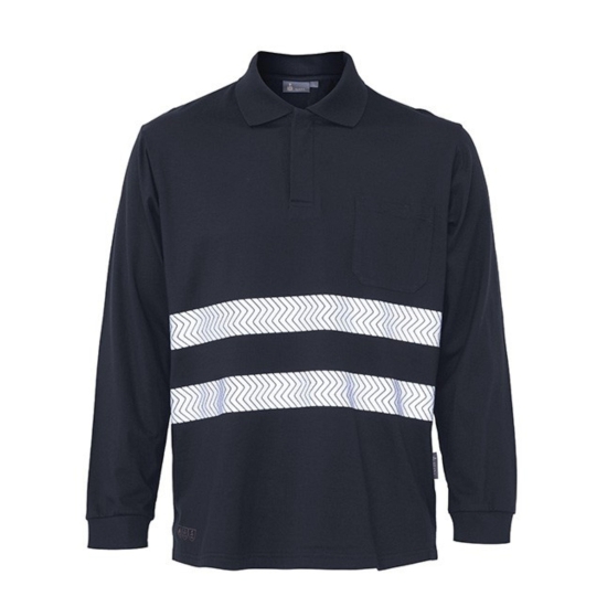 BORI 6-1B Polo manga larga ignífugo IG-ATEX