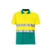 POLOSHIRT HI-VIS S/S BICOLOUR 50/50