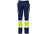 TROUSERS MULTI ELAST AV BICOLOUR SLIM FI