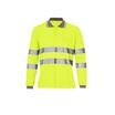 BORI 3 Polo monochrome long sleeve double