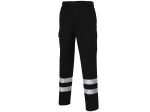 MULTIRE-2B Reinforced trousers with reflective strips