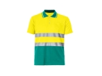 POLOSHIRT HI-VIS S/S BICOLOUR 50/50