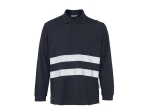 POLOSHIRT L/S F/R-ATEX 2 STRIPES DISWITH