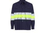 FIBER 2 Chemise bicolore