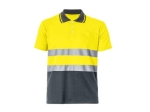 POLOSHIRT HI-VIS S/S BICOLOUR 50/50