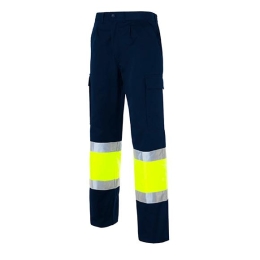 MADRAS 3 Pantalón multibolsillos bicolor