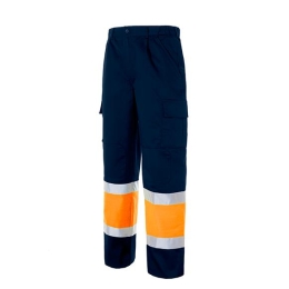 MARSHALL Pantalon bicolore à poches multiples