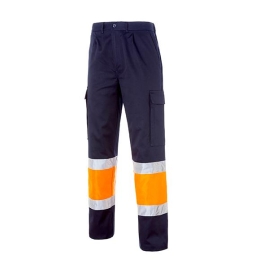 LAURI 3 Pantalon uni doublé de flanelle