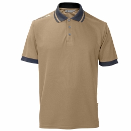BAMBOO MC Short-sleeved polo shirt with contrasting details