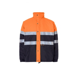 ANSO Parka corta impermeable acolchada b