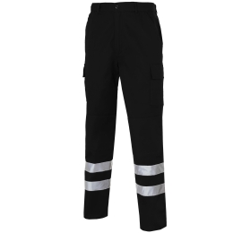 MULTIRE-2B Pantalon renforcé avec bandes réfléchissantes