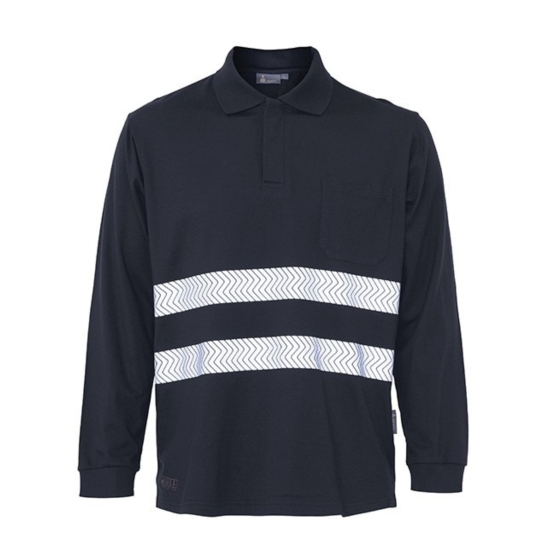 POLOSHIRT L/S F/R-ATEX 2 BANDS DISWITHTINUAS