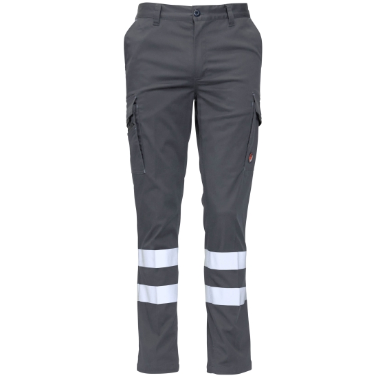 FLEXI BANDES Pantalon básico multipoches avec bandes