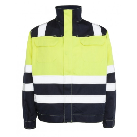 SUÑER 2 BICOLOUR Bomber jacket F/R - ATEX HI-VIS