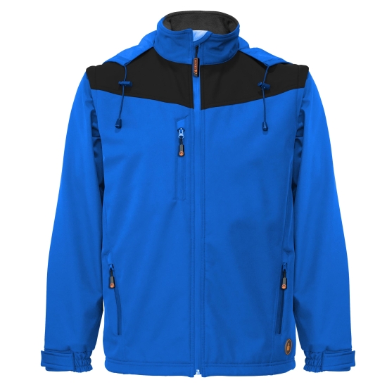 PLANET Softshell 2 en 1 detalles a contraste