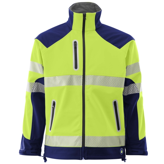 SOFTSHEL HI-VIS BICOLOUR RIPSTOP RDFL