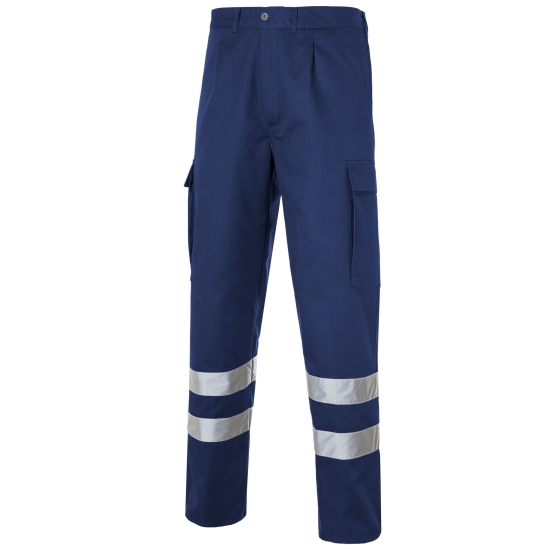 SAMY-2B Pantalon ingnífugo con bandes réfléchissantes