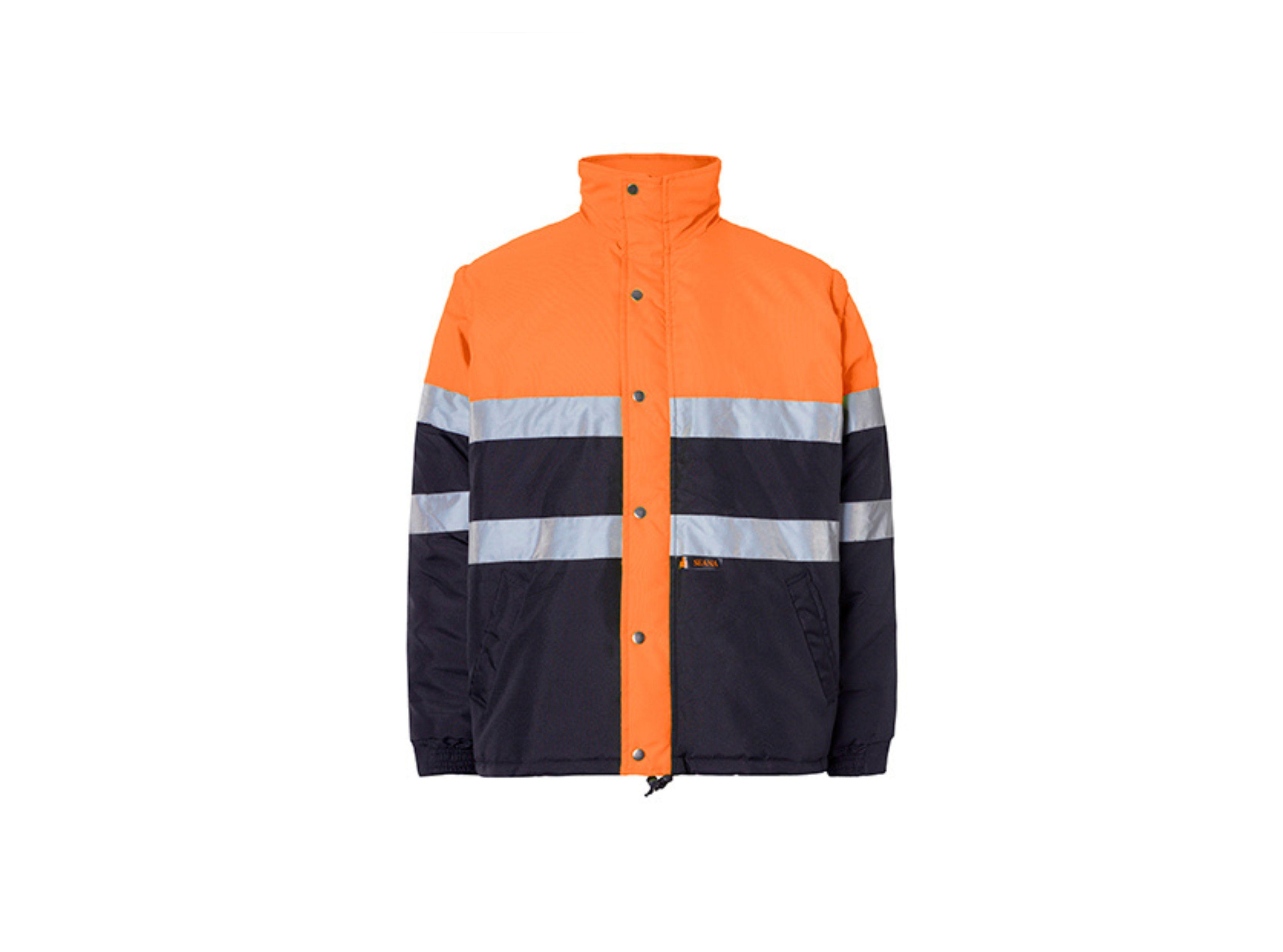 ANSO Parka corta impermeable acolchada b