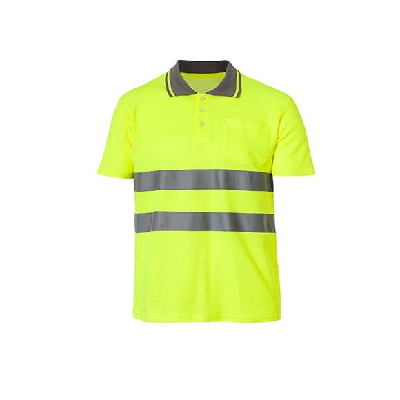 BORI 1 Polo monocolor doble cara