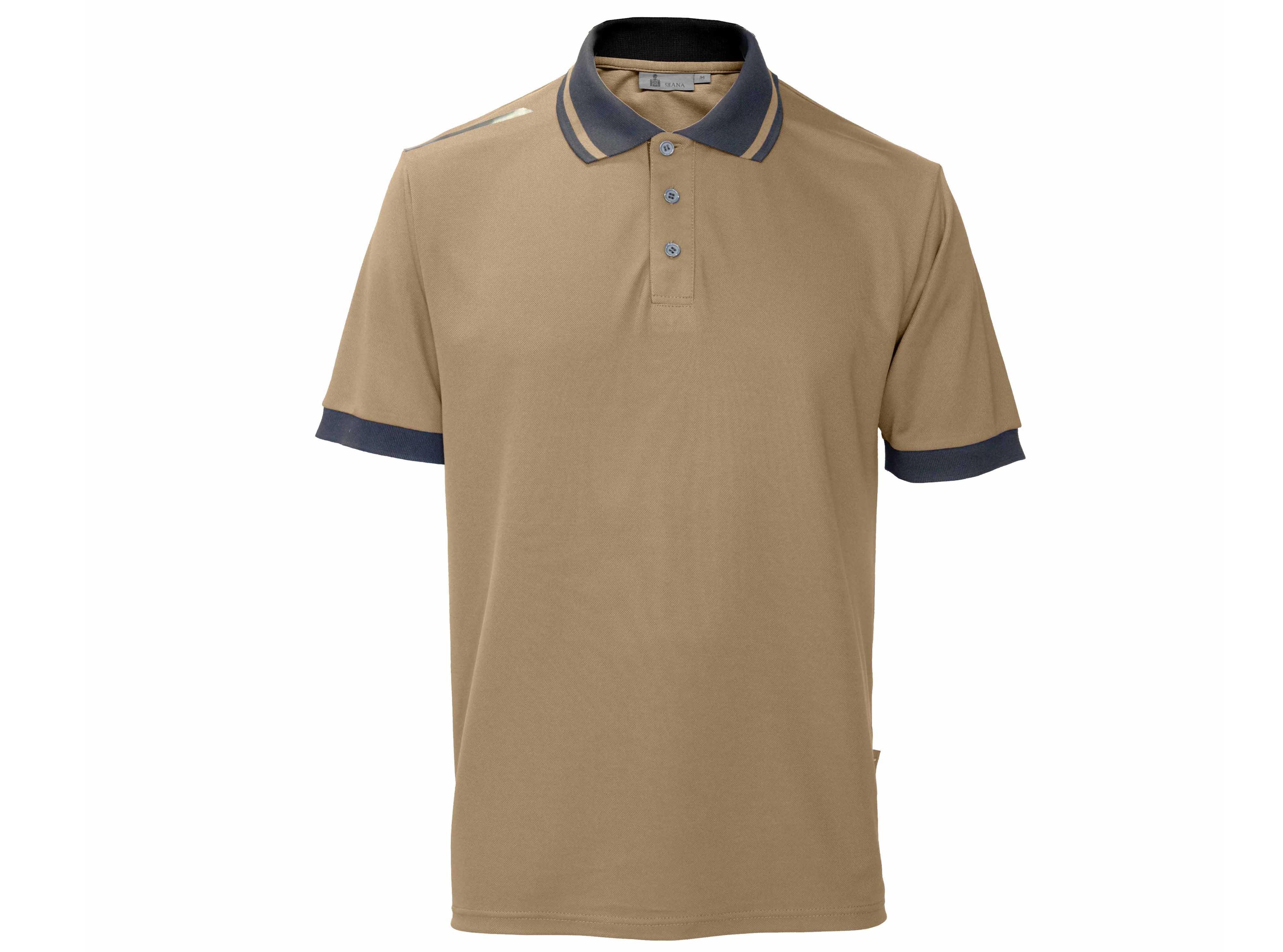 BAMBU Polo con detalles a contraste