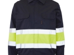 SUÑER 1 BICOLOUR Bicolour bomber jacket high visibility