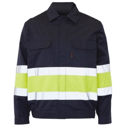 SUÑER 1 BICOLOUR Bicolour bomber jacket high visibility