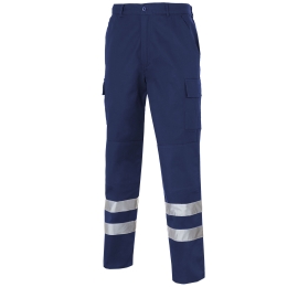 MULTI-RE-2B Reinforced trousers with reflective stripes