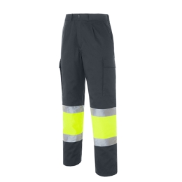 LAURI 1 Pantalon rembourré bicolore à poches multiples